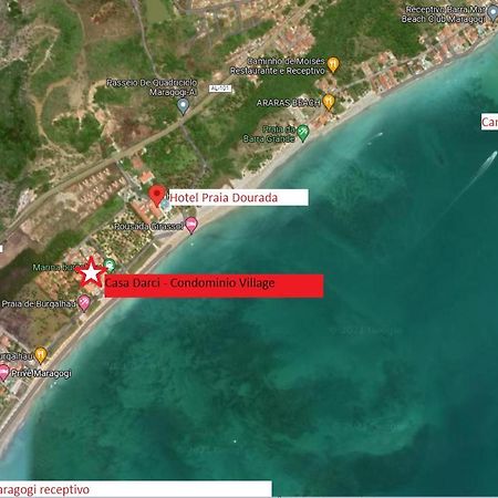 Casa Darci - Beira-Mar, No Condominio Village มาราโกจี ภายนอก รูปภาพ